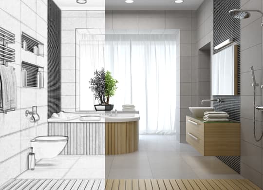 baño terminado