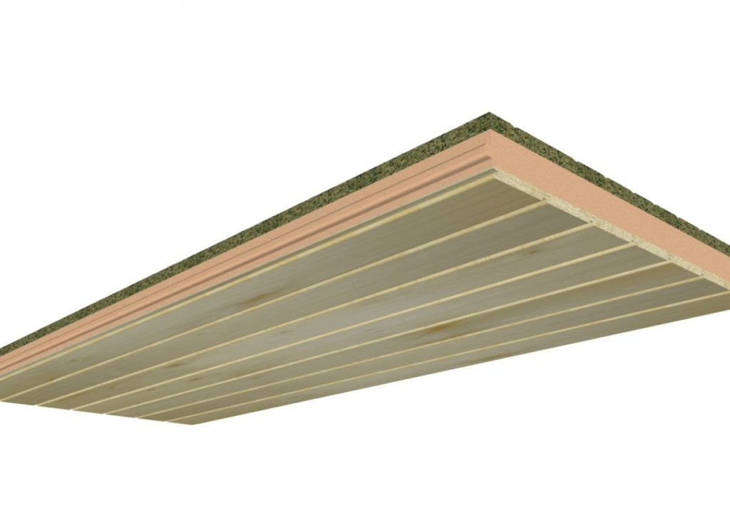 panel sandwich cubierta aislamiento tejado madera ondutherm